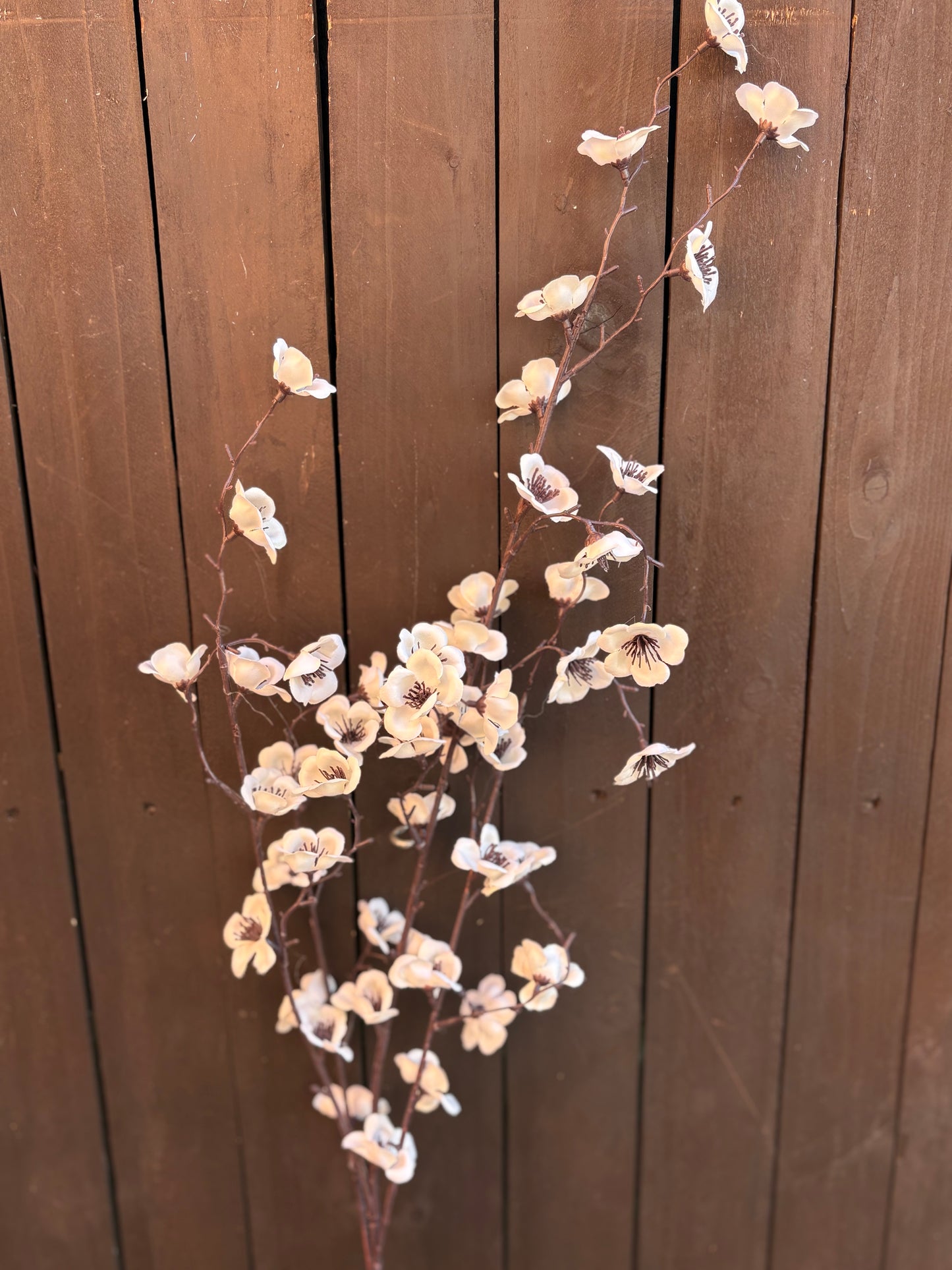 96cm CHERRY BLOSSOM SPRAY IVORY