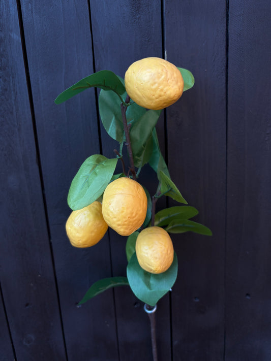50cm LEMON FRUIT BUNCH