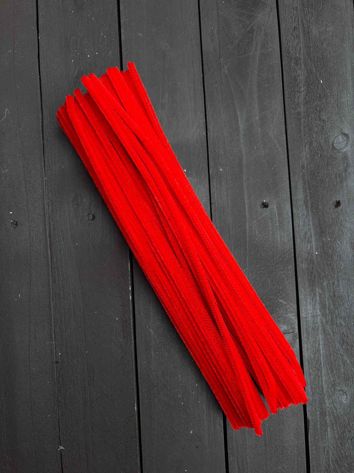 CHENILLE PIPE CLEANERS RED