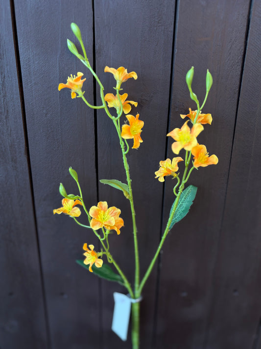 70cm IRISH SAXIFRAGA SPRAY ORANGE
