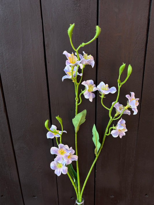 70cm IRISH SAXIFRAGA SPRAY PINK