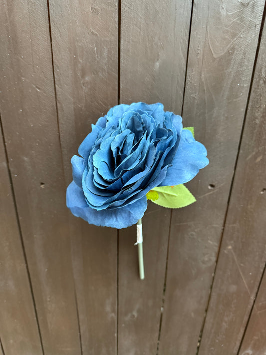18cm TUDOR ROSE MIDNIGHT BLUE