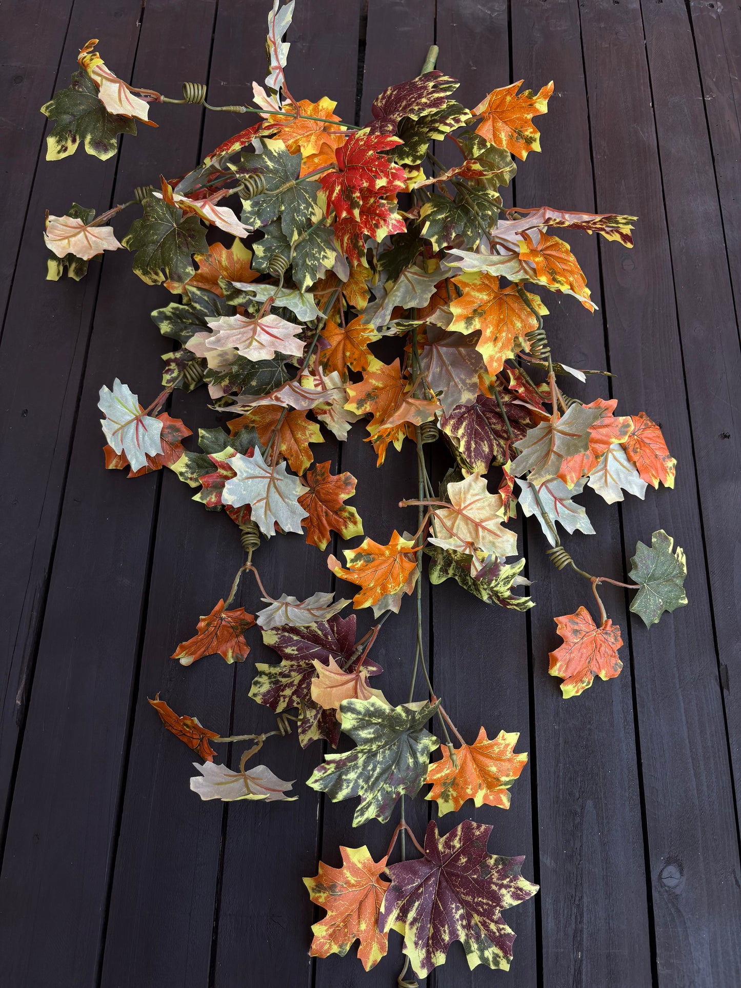 90cm PREMIUM IVY TRAIL GREEN/BROWN/ORANGE