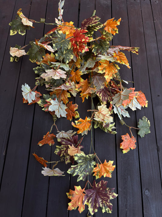 90cm PREMIUM IVY TRAIL GREEN/BROWN/ORANGE