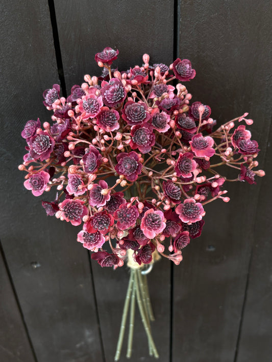 29cm DRY GYP BUNDLE BURGUNDY