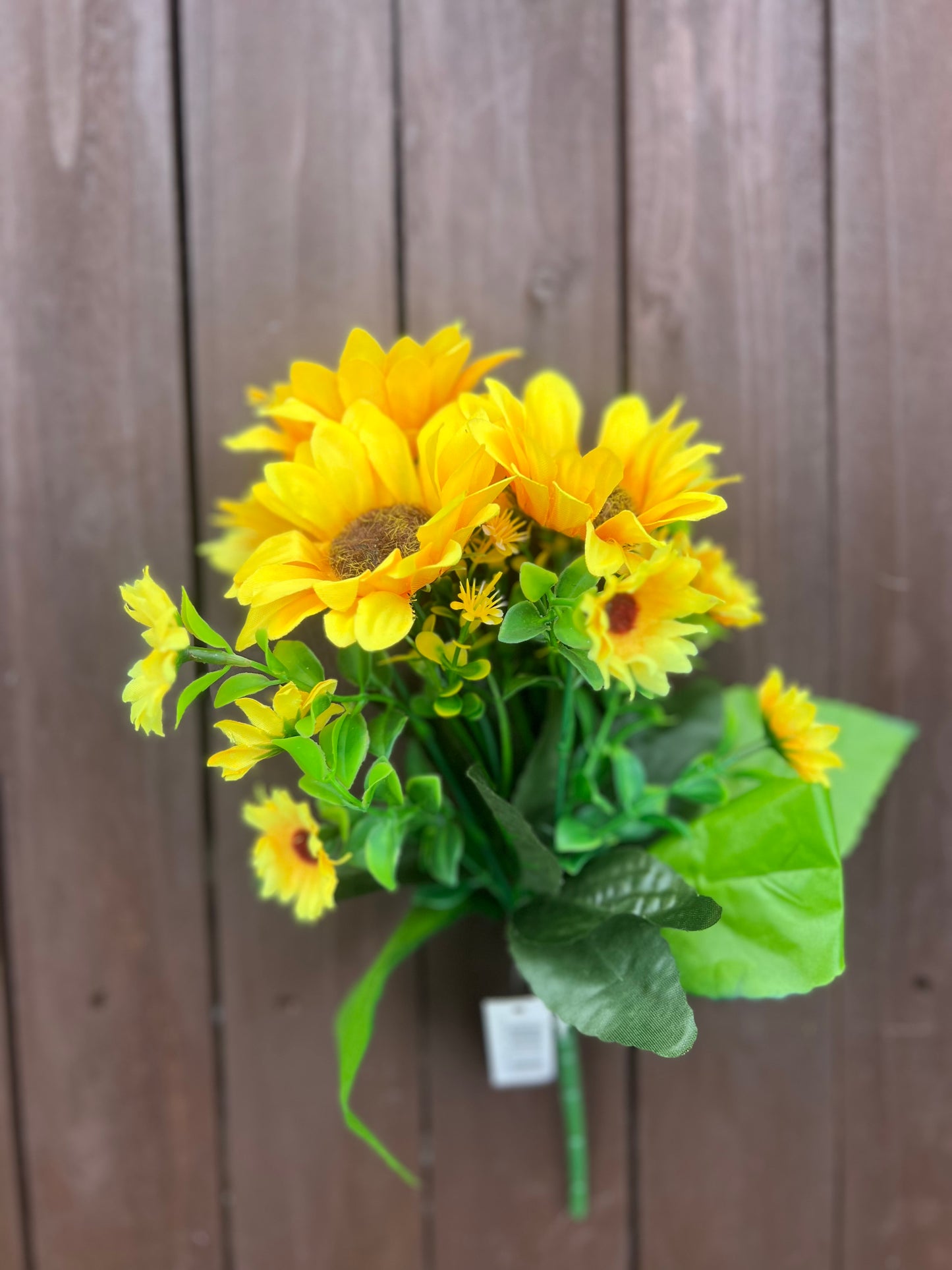 30cm MINI MIXED SUNFLOWER BUSH