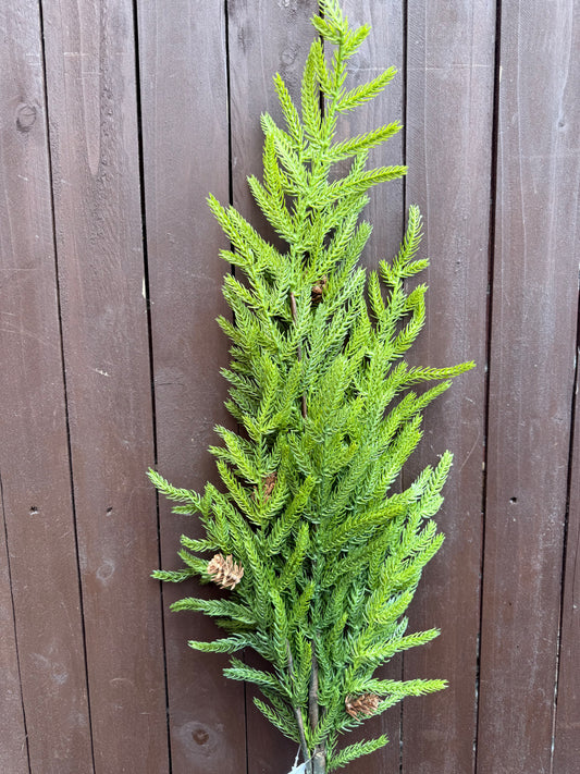 100cm REAL TOUCH NORFOLK PINE SPRAY