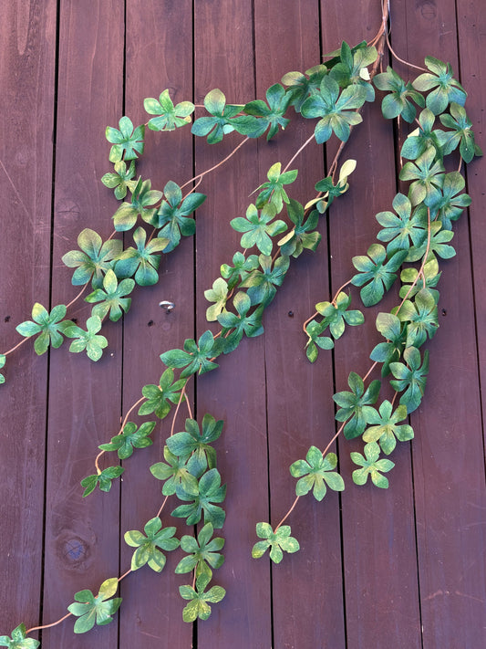 90cm LEAFY FOLIAGE TRAIL GREEN