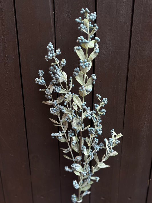 BUBBLE BERRY LEAF SPRAY BLUE