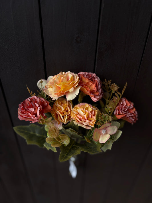 MINI VINTAGE CARNATION ORANGE/YELLOW MIX
