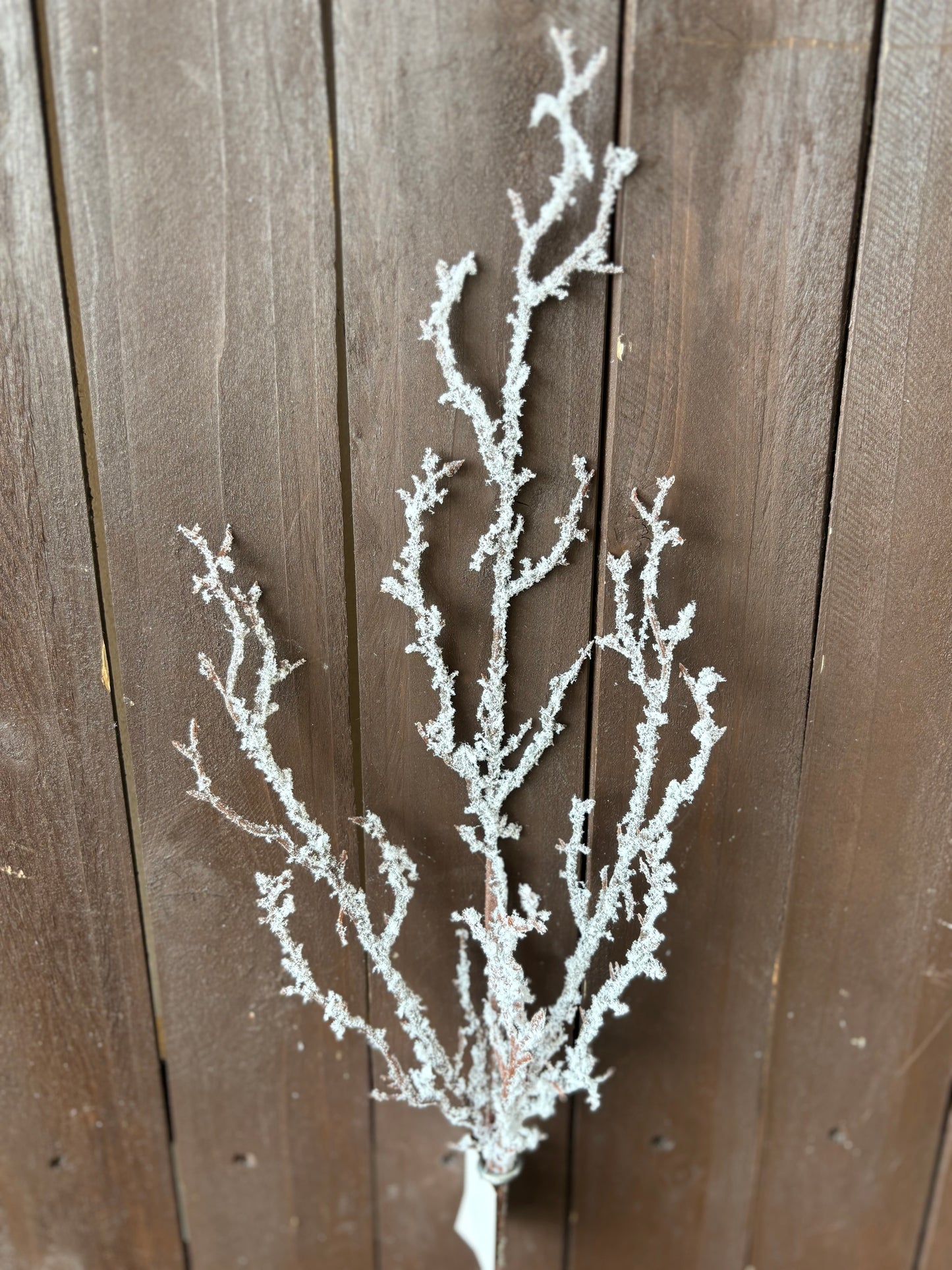 60cm SNOWY TWIG SPRAY SMALL