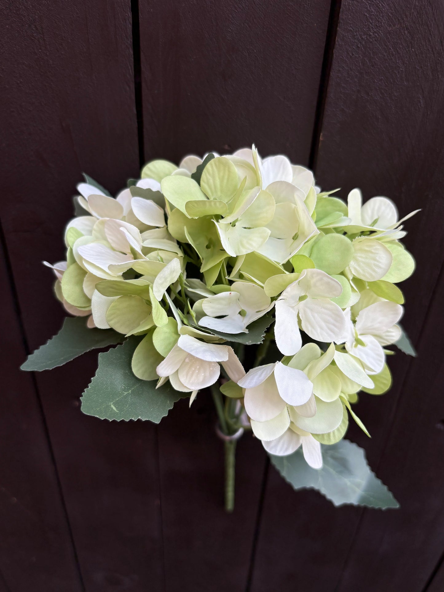 25cm HYDRANGEA BUSH GREEN