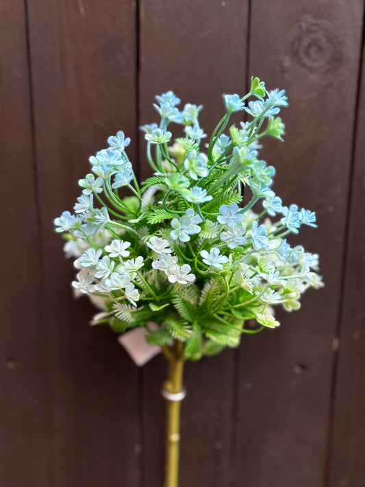 PLASTIC AZALEA FOLIAGE BLUE