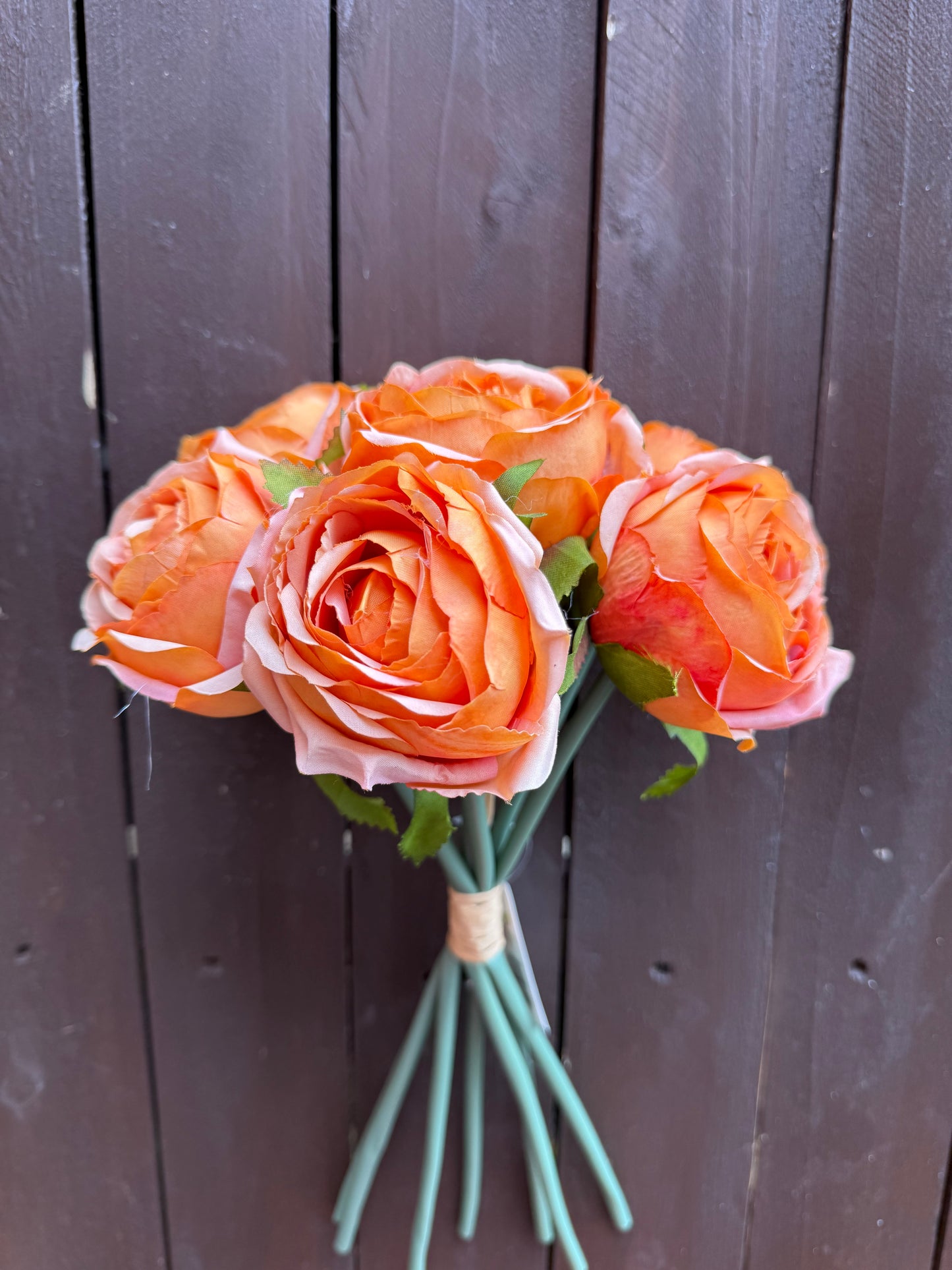 30cm CRUNCH ROSE BUNDLE ORANGE