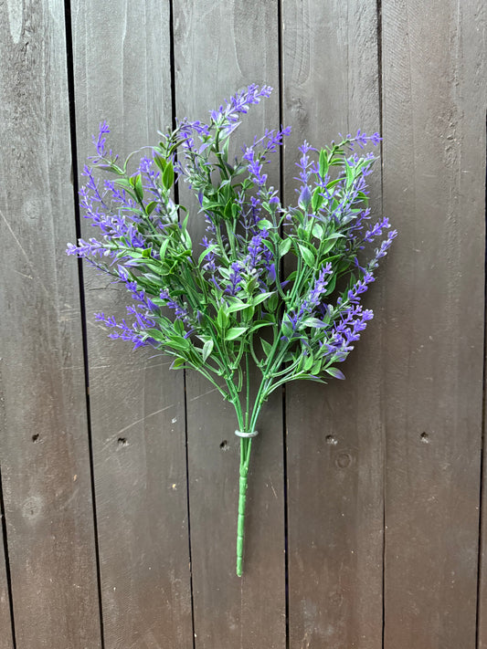 32cm PLASTIC ASTILBE BUSH PURPLE