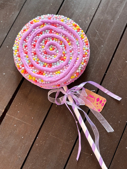 44cm LARGE PASTEL CANDY LOLLIPOP LILAC