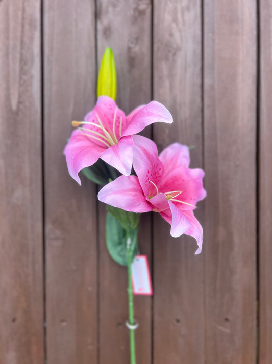 66cm CHLOE LILY SPRAY VINTAGE PINK