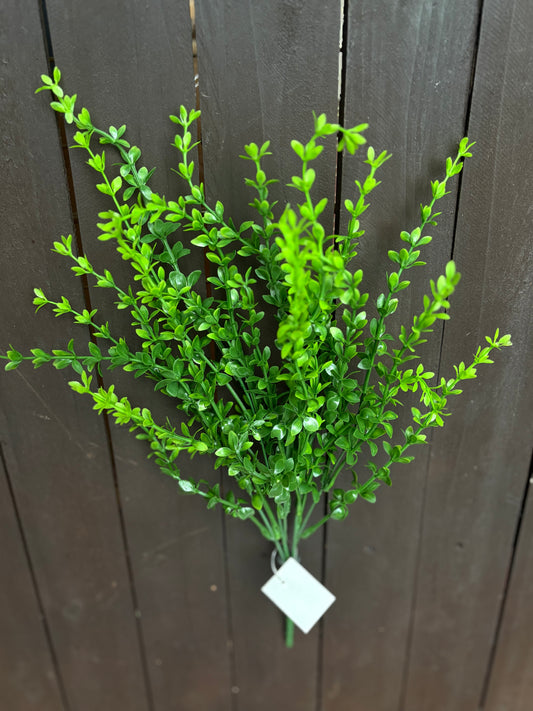 42cm MINI TEA LEAF BUSH GREEN