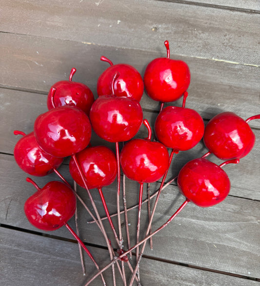 PK12 GIANT GLOSS RED APPLES