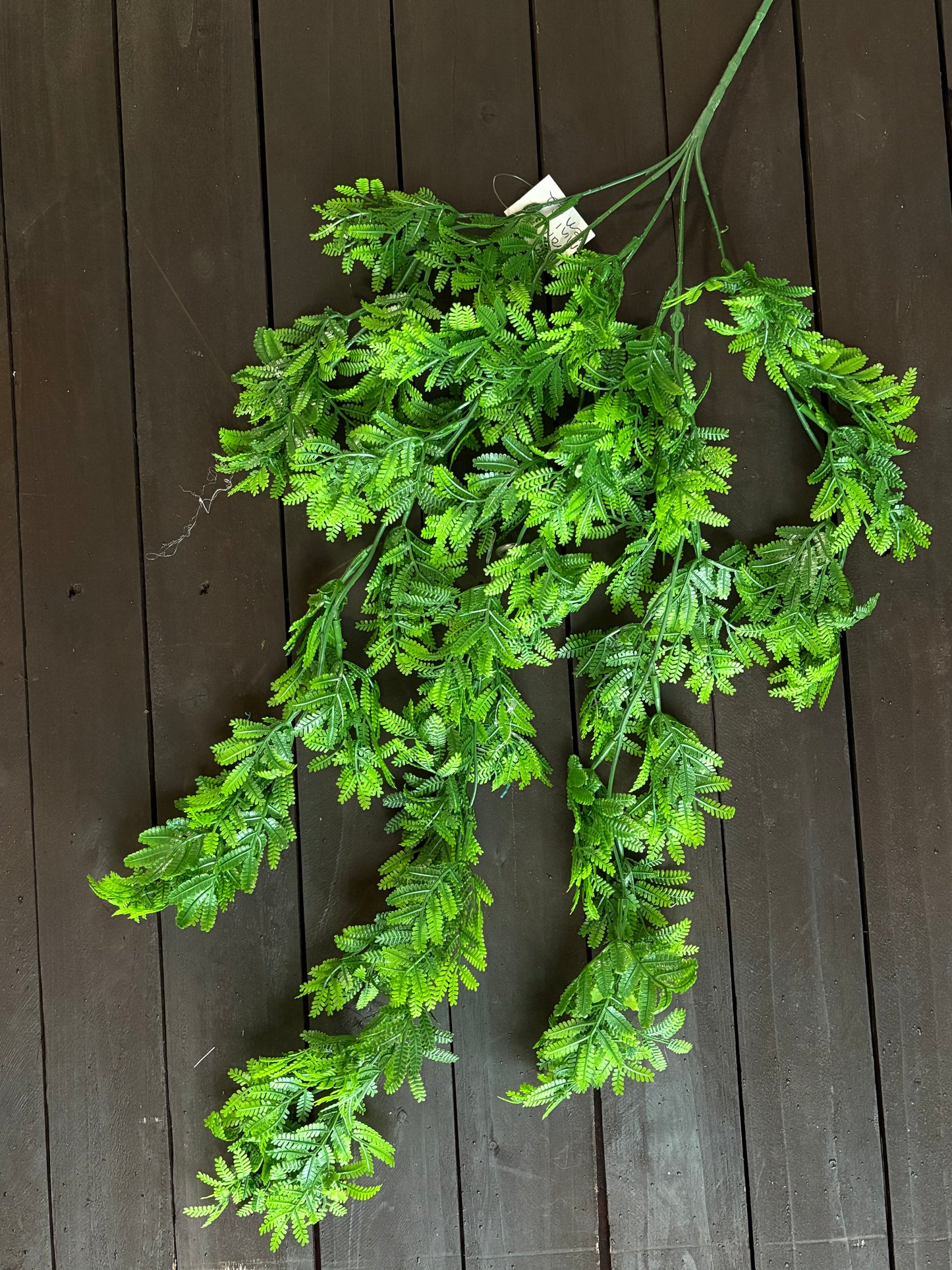 76cm TRAILING MINI FERN BUSH GREEN