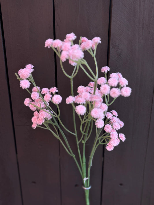 FLUFFY GYP SPRAY PALE PINK