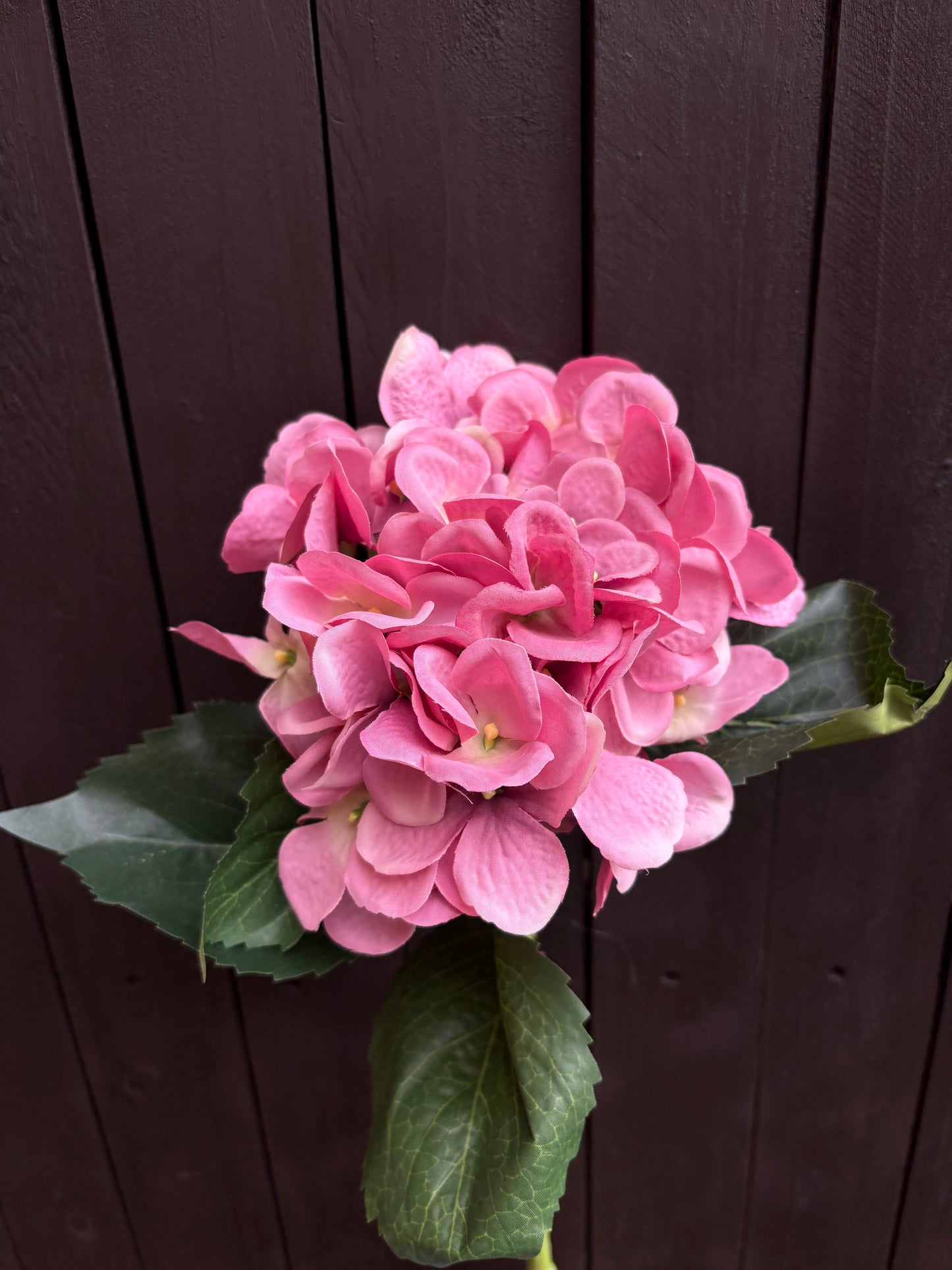 51cm CHLOE SINGLE LARGE HYDRANGEA VINTAGE PINK