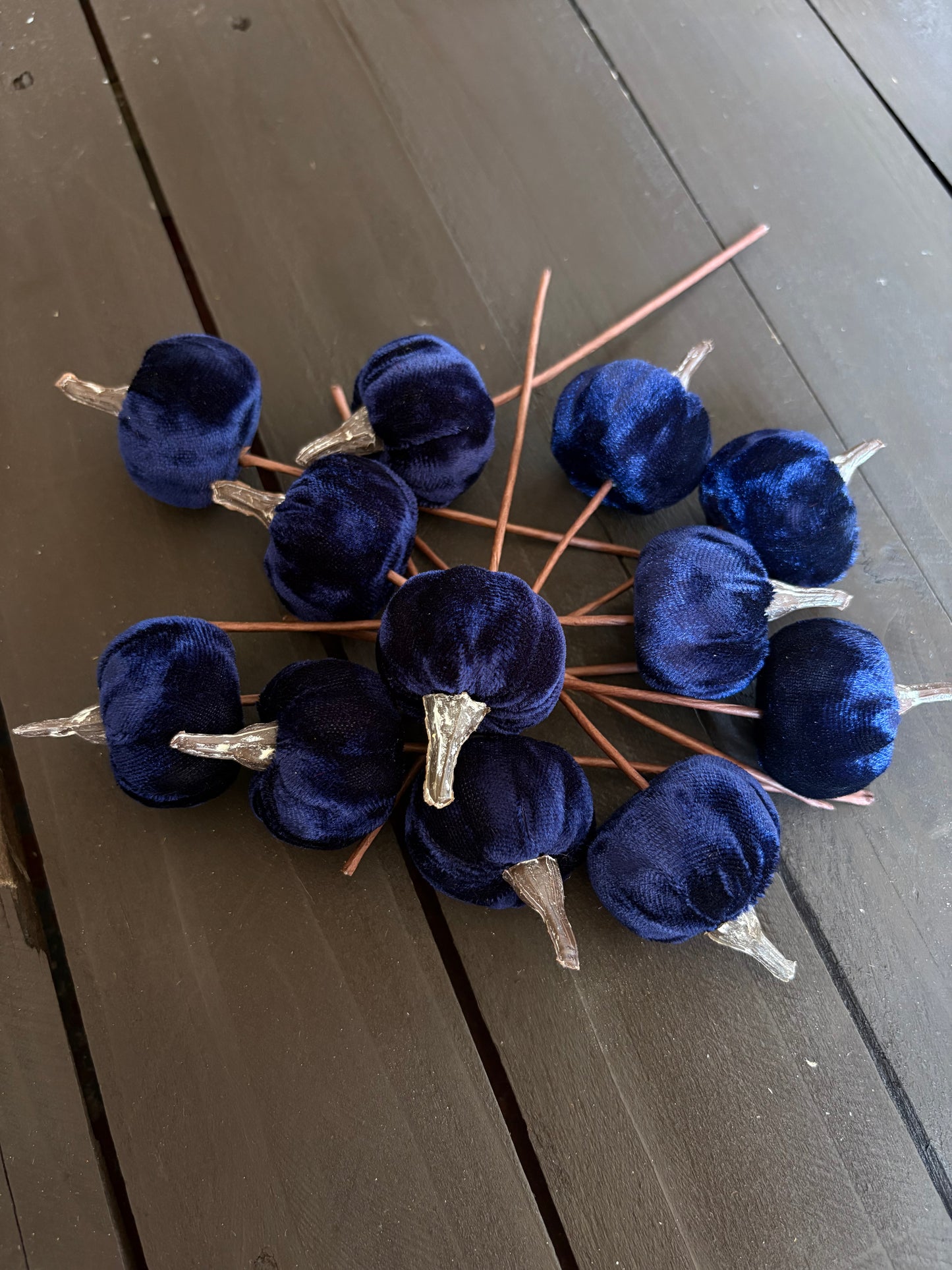 PACK 12 14cm PUMPKIN PICK NAVY