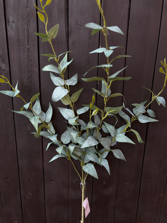89cm ITALIAN RUSCUS FOLIAGE SPRAY GREY/GREEN