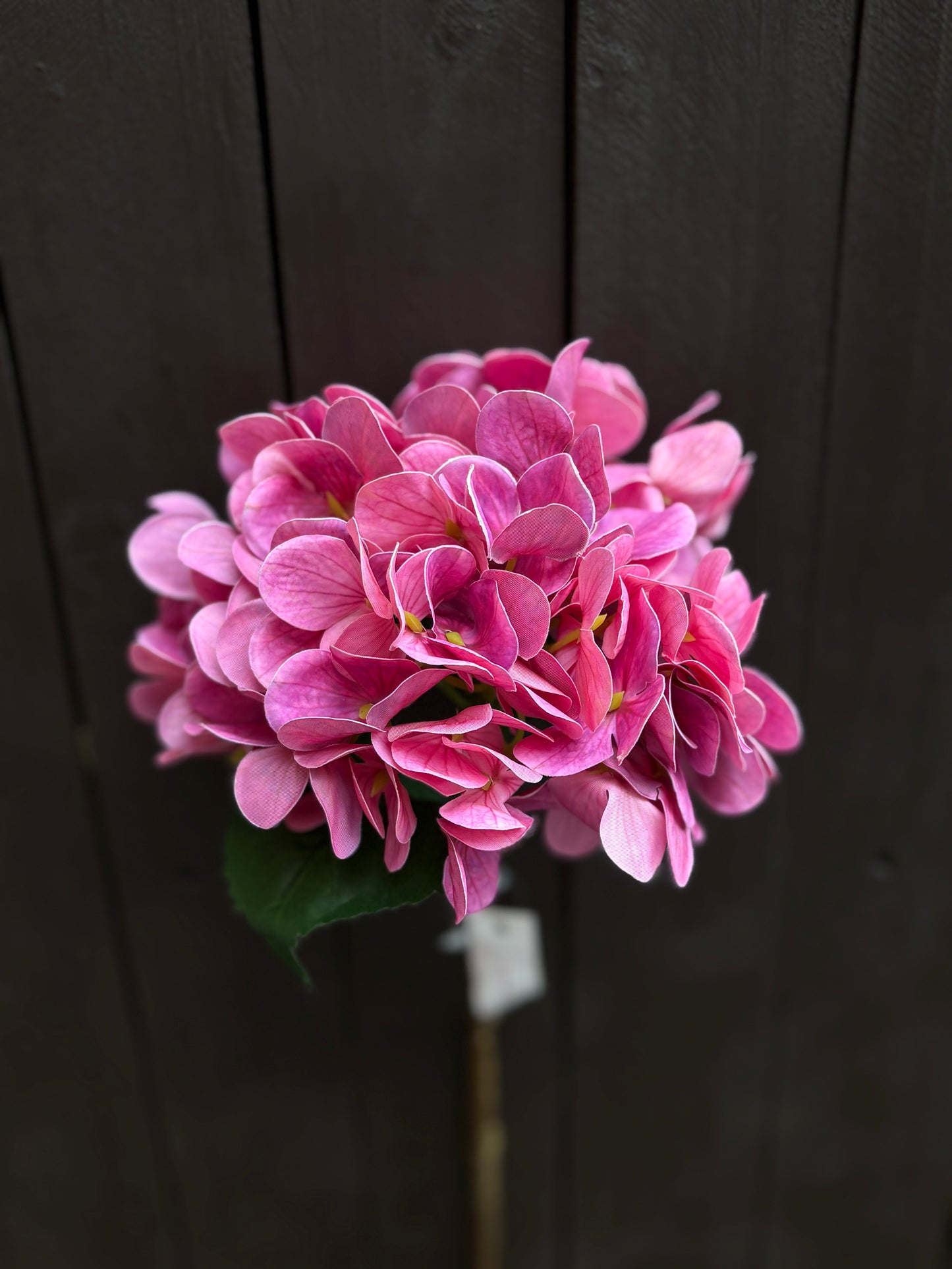 45cm REAL LOOK HYDRANGEA HOT PINK