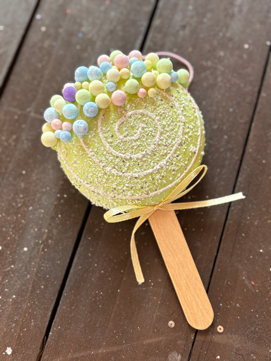 MINI CANDY PASTEL LOLLIPOP GREEN