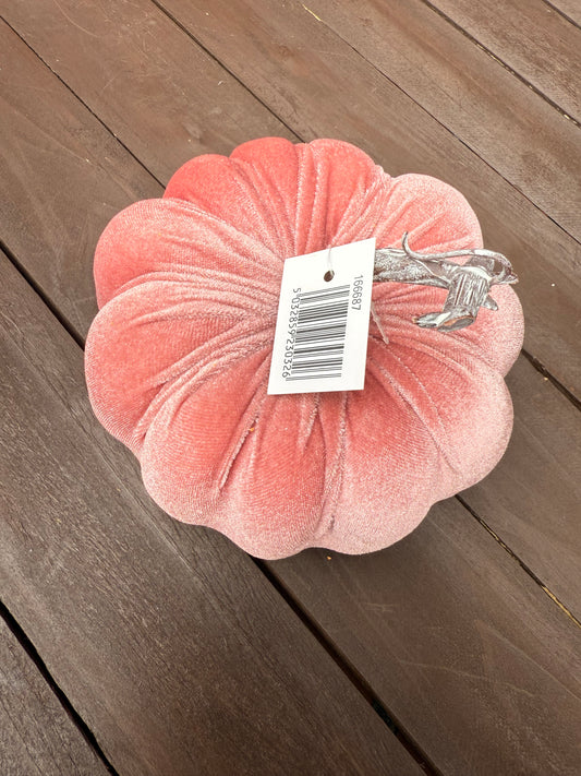 14CM MEDIUM SINGLE VELVET PUMPKIN PINK