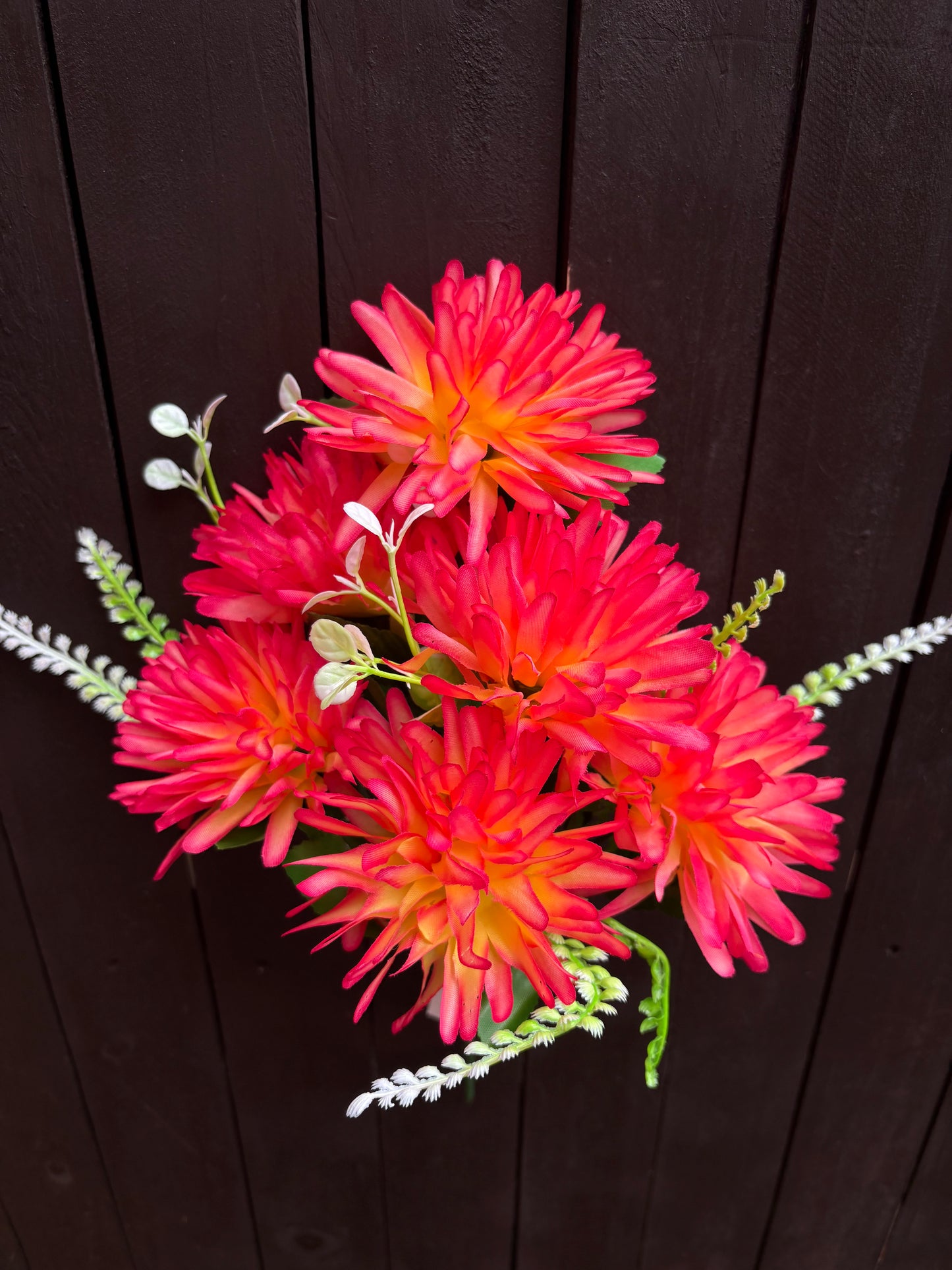 SPIKY 6 HEAD CHRYSANTHEMUM BUNDLE x 6pcs