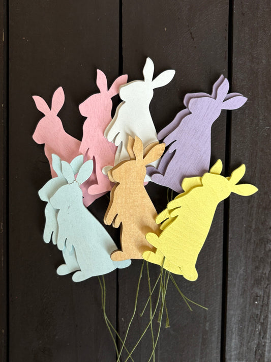 MIX EASTER BUNNIES PICKS PK12