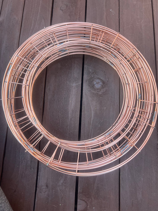 PK20 10inch WIRE WREATH RINGS