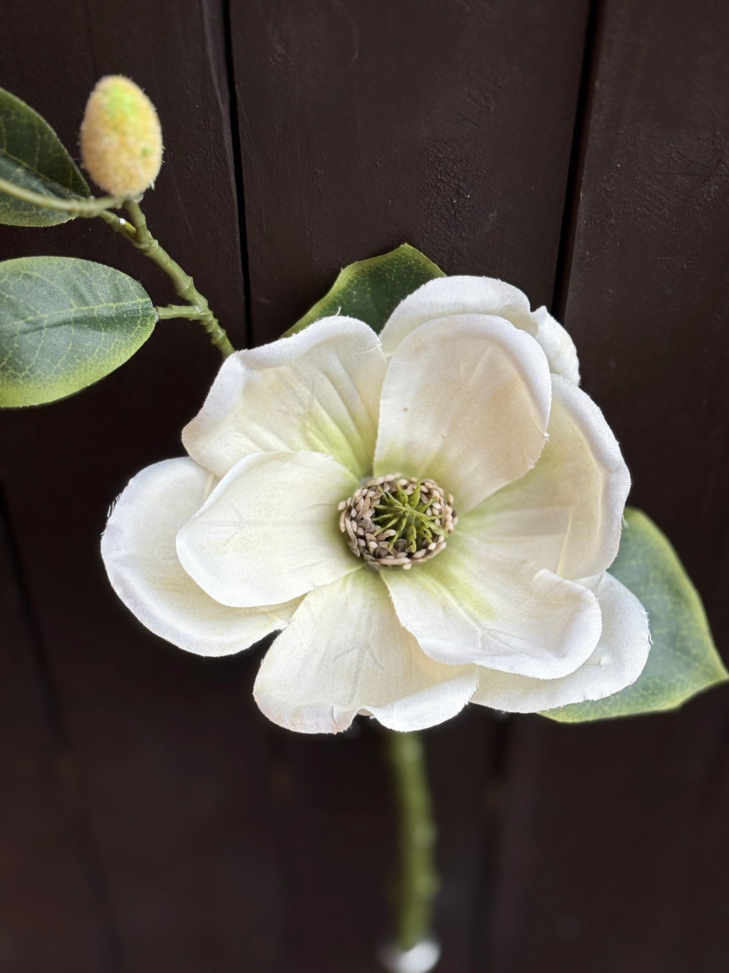46cm SINGLE MAGNOLIA IVORY
