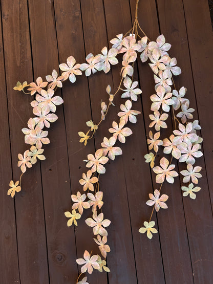 90cm LEAFY FOLIAGE TRAIL GREY/GREEN