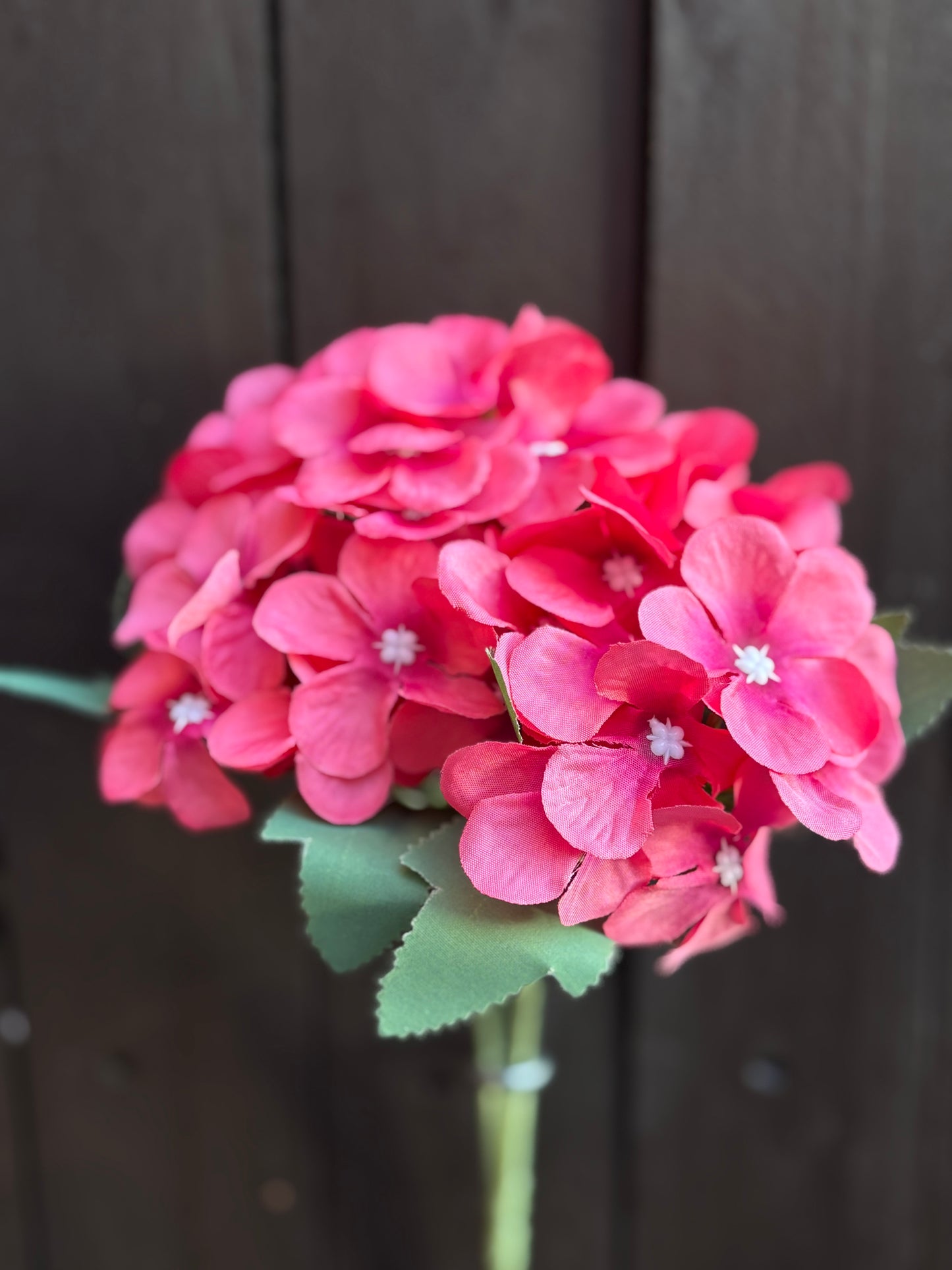 29cm HYDRANGEA BUSH PINK