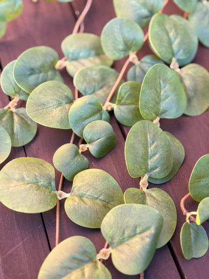 90cm EUCALYPTUS FOLIAGE TRAIL GREEN