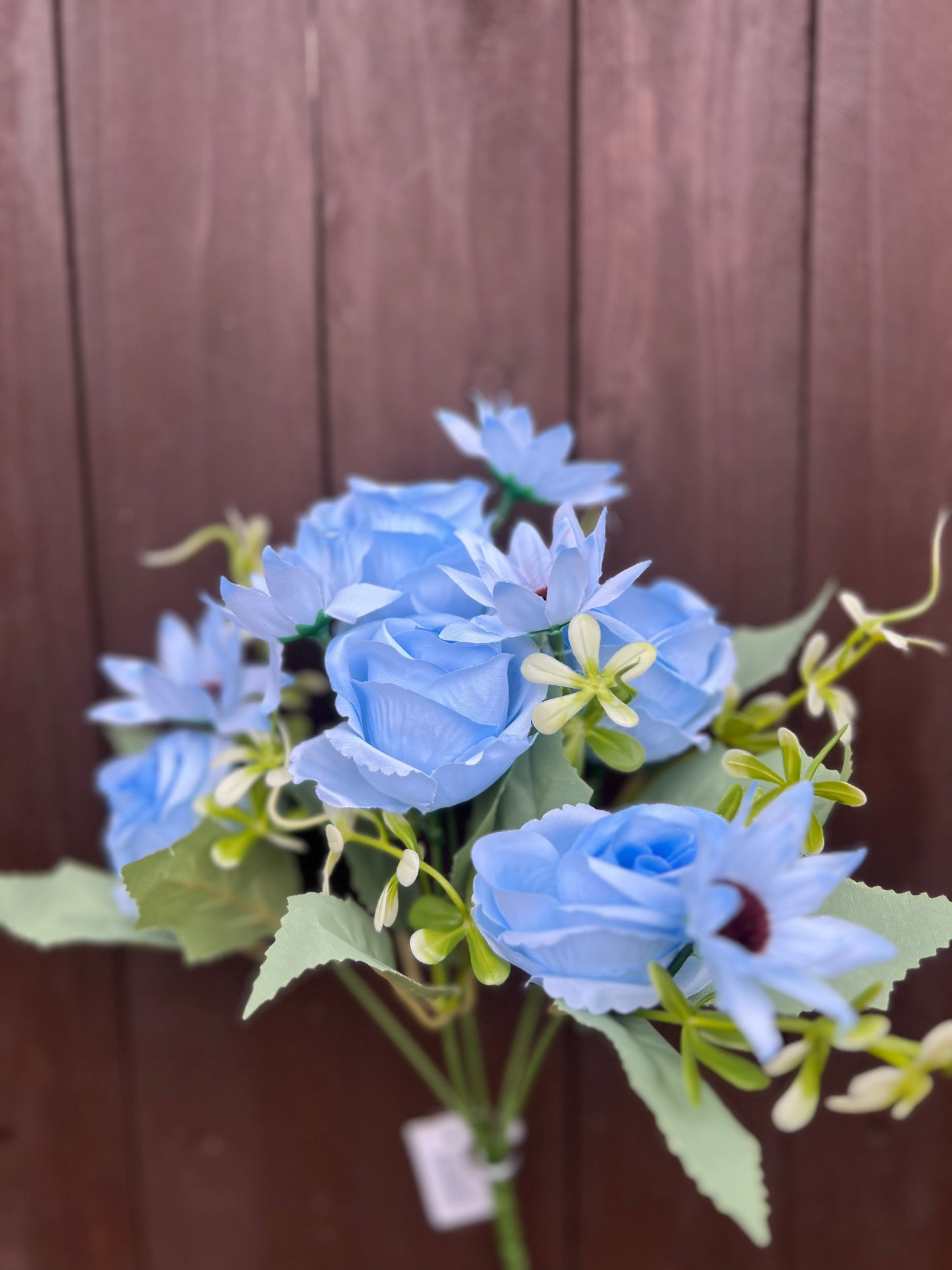 ROSE & DAISY BUNCH BLUE