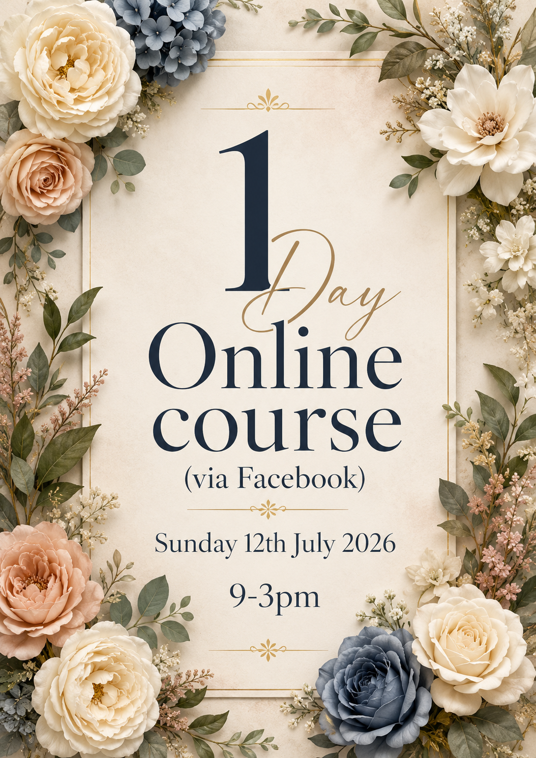ONE DAY ONLINE COURSE