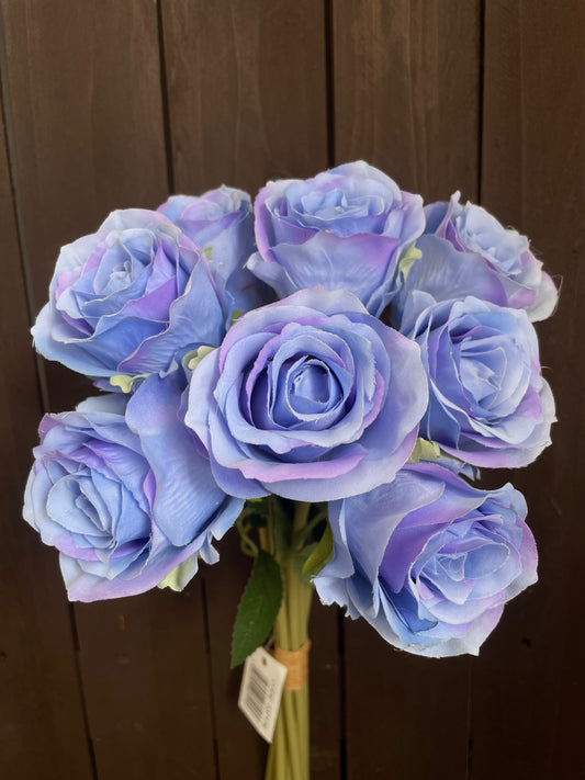 ROSE BUNDLE (8 HEADS) BLUE