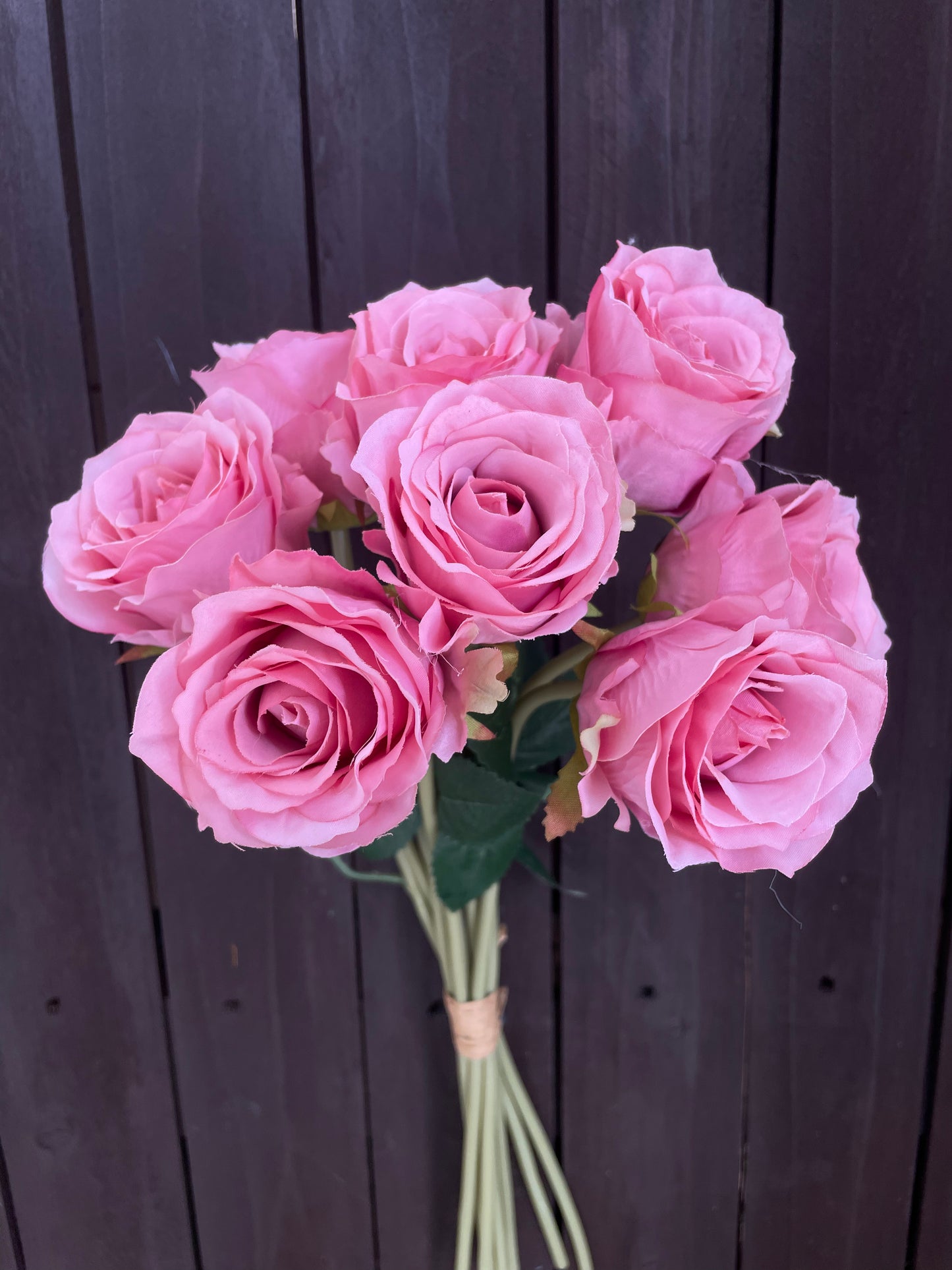 ROSE BUNDLE (8 HEADS) VINTAGE PINK