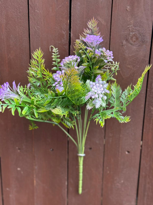 MIXED BERRY & FOLIAGE BUNCH PURPLE